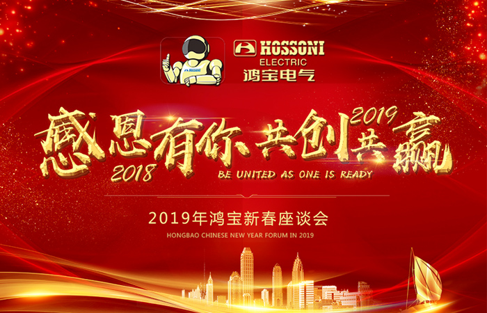 感恩有你，共創共贏 公司召開2019年鴻寶新春座談會